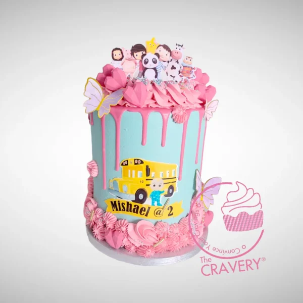 Wheels Cake from Cravery’s birthday cakes Birmingham