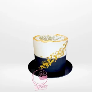 White and Black Cake – Elegant design from Cake Shop Birmingham