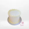 Easy White Cake by The Cravery, elegant minimal design handcrafted by cake makers in Solihull.