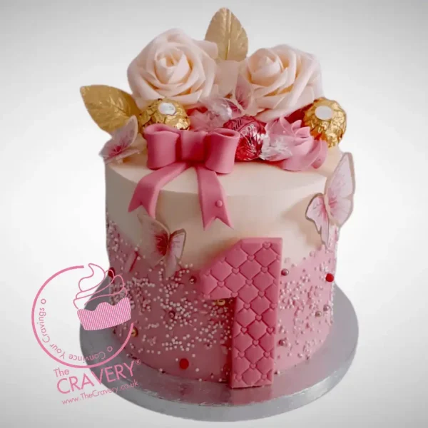 1st Birthday Cake with birthday cakes Solihull