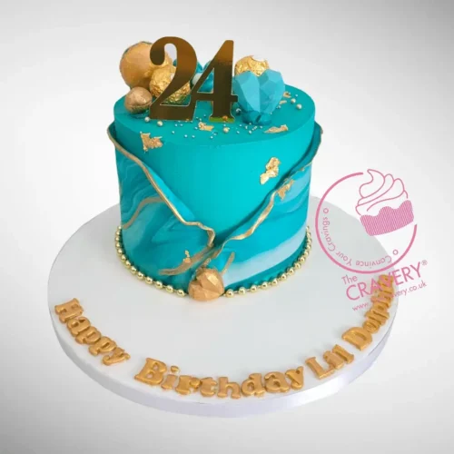 Order 24th Birthday Cake from Cravery's Birthday Cakes Solihull