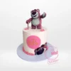 Bear Cake – A charming bear-themed cake, perfect for celebrations in Birmingham, with edible and non-edible decorations.