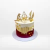 Birthday Cake from Harry Potter. A magical cake with wizarding symbols, perfect for celebrations in Birmingham.