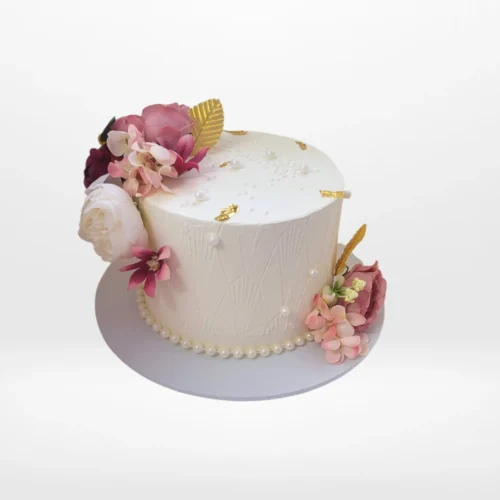 Birthday Cakes for Women with elegant buttercream decorations from Cake Shop Birmingham