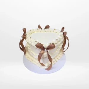 Decorated Heart Shaped Cakes – A romantic heart-shaped cake, perfect for special occasions in Birmingham.