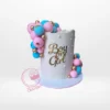 GenderReveal Cake – A charming cake designed for gender reveal parties, perfect for celebrations in Birmingham.