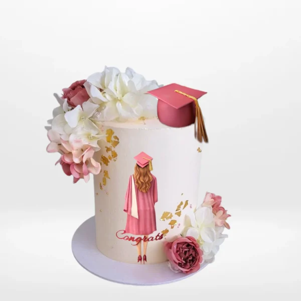 Gratulation Cake – An elegant cake with celebratory decor, perfect for Birmingham events.
