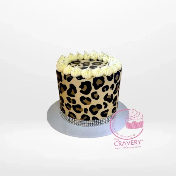 Animal Print Cake from Cravery’s birthday cake Walsall