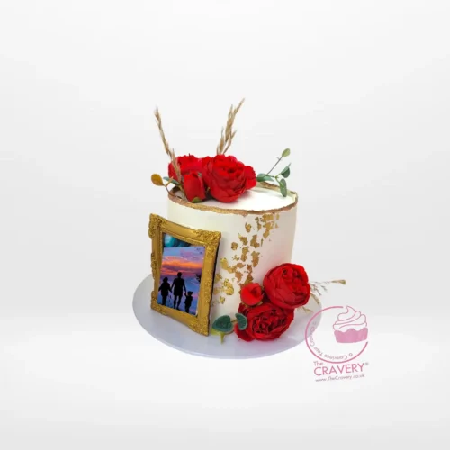 Anniversary Cake from Cravery’s cake shop Walsall