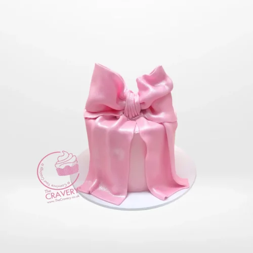 Birthday Cake with Bow, Cakes Delivered Birmingham