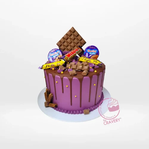 Cadbury Cake – A Cadbury-inspired cake with your choice of flavour, perfect for celebrations in Birmingham.