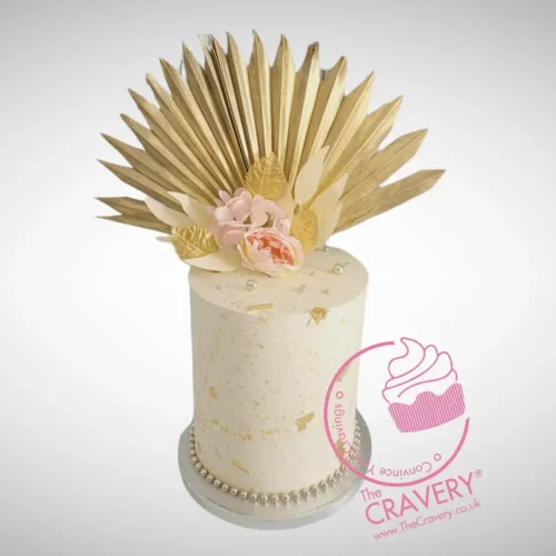 Cake of Flowers, floral cake design from The Cravery in Walsall