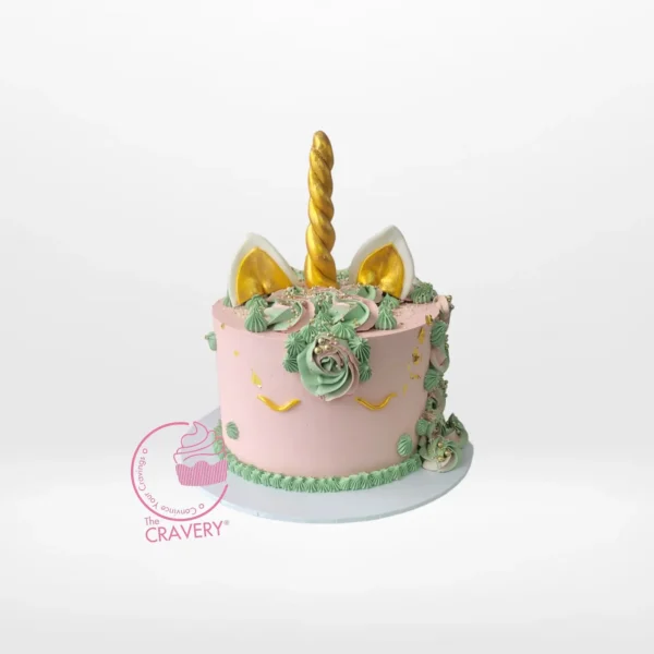 Cake of Unicorn with magical decorations, cake shop Redditch