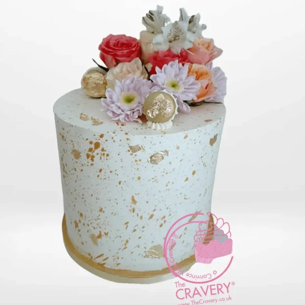 Happy Anniversary Cake from Cravery’s cake delivery Birmingham