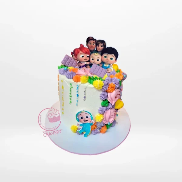 Cocomelon Birthday Cake from Cravery’s cake Solihull