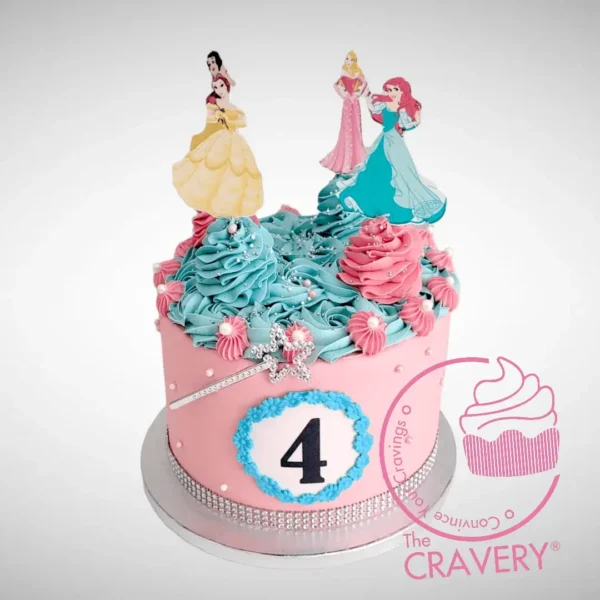 Disney Princess Cake from The Cravery