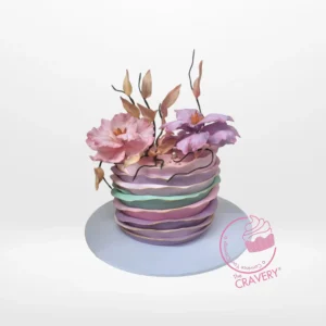 Ruffles Cake by The Cravery, elegant handcrafted buttercream cake made in Birmingham.