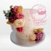 Flower Cakes from Cravery’s cake delivery Birmingham