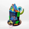 Gorilla Tag Cake – A vibrant and intricate cake designed for gaming enthusiasts, perfect for celebrations in Birmingham.