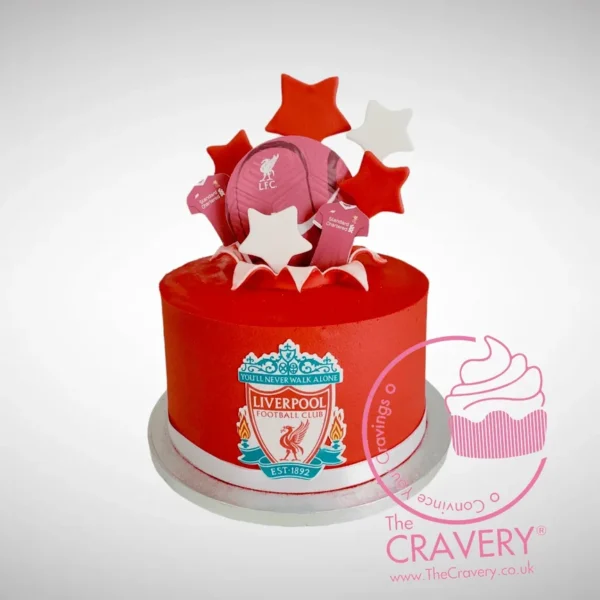 Liverpool Football Cake from Cake Shop Sutton Coldfield