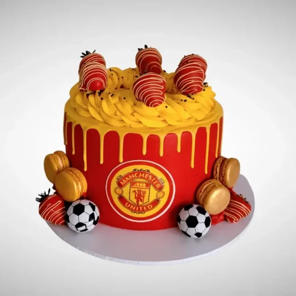 Man U Cake from Cravery’s cake makers Solihull