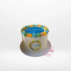 Pastel Photo Cake from Cravery’s cake delivery Birmingham