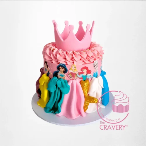 Principessa Cake by The Cravery, elegant handcrafted birthday cake available in Birmingham.