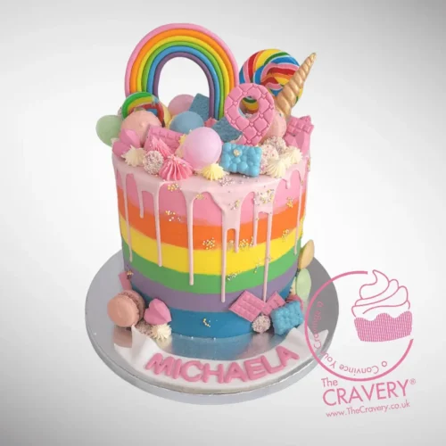 Order Rainbow Cake Rainbow from Cravery's Cake Makers Solihull