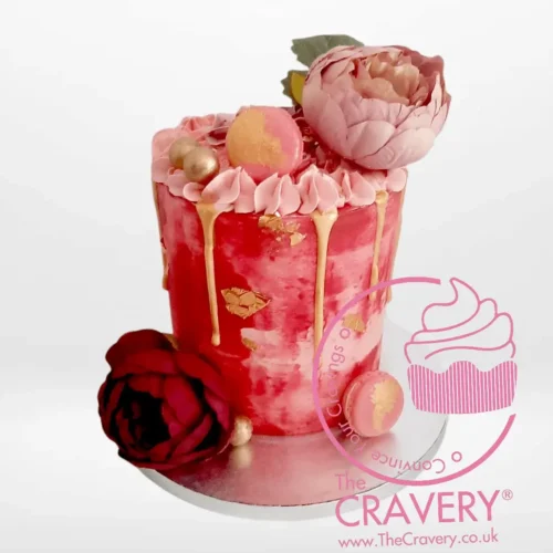 Simple Birthday Cake from Cravery’s cake Birmingham