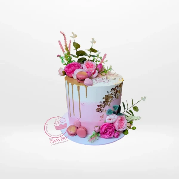 Sixteen Birthday Cake by The Cravery – handcrafted buttercream milestone cake from our cake shop in Birmingham.