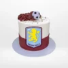 Aston Villa Cake from birthday cakes Birmingham – A winning celebration for fans of Aston Villa FC.