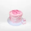 Babyshower Cake Shoe from cake shop Solihull – A delightful baby shower creation.