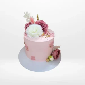 Birthday 40th Cake – A custom milestone cake with vibrant decorations, available at our cake shop Birmingham.