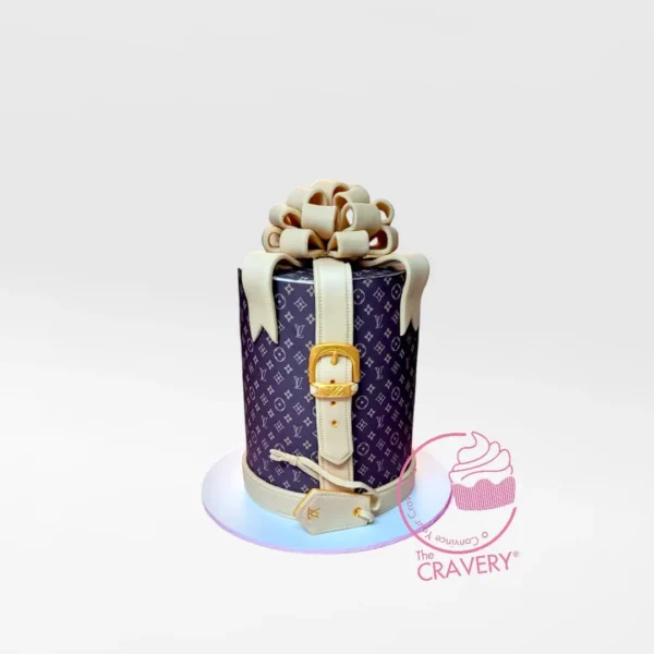 Cake Louis Vuitton – A luxurious cake resembling the Louis Vuitton monogram, perfect for fashion-forward celebrations in Solihull.