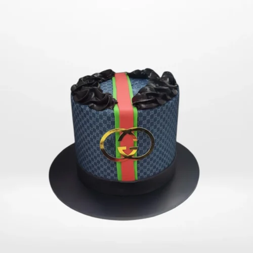 Cake Gucci from cake shop Birmingham – A stylish and indulgent celebration cake.