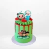 Cocomelon Cake Designs from Cravery's birthday cake delivery Birmingham service – A vibrant and playful cake perfect for children’s celebrations.