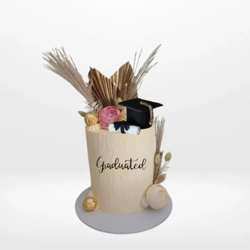Elegant Graduation Cake from cake shop Birmingham – Celebrate success in style.