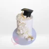 Graduation Cake Design from Cravery's cake shop Birmingham city centre – A beautifully crafted celebration cake for your academic success.