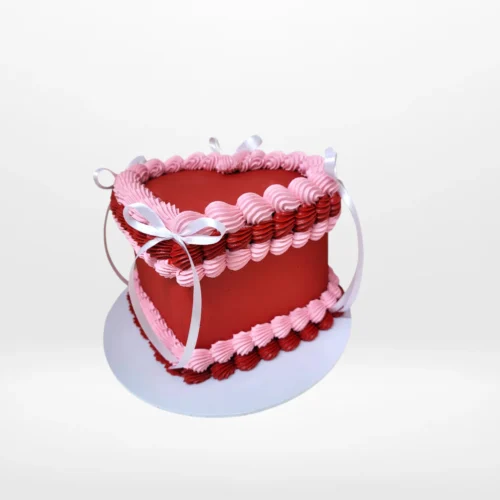 Heart Cake Shape from birthday cakes solihull – A romantic and delicious treat.