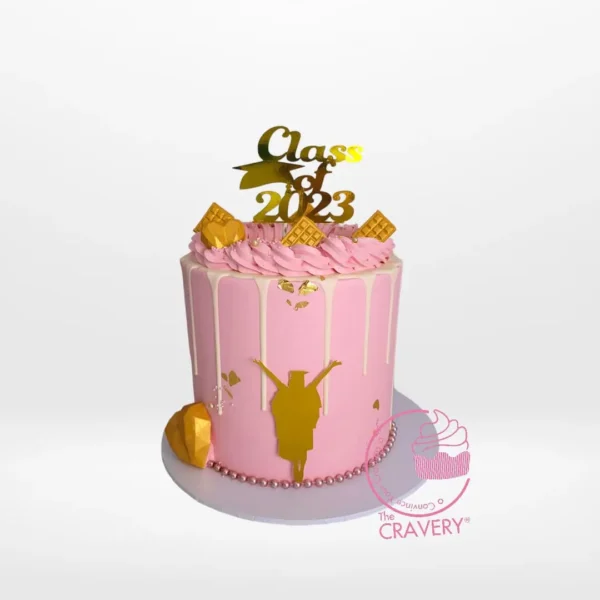 Nice Graduation Cake from graduation cakes delivered Birmingham – The perfect blend of sophistication and sweetness for your graduation.