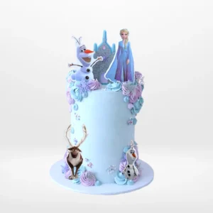Cake from Frozen – A magical Disney-inspired creation by Cravery's cake makers Birmingham.