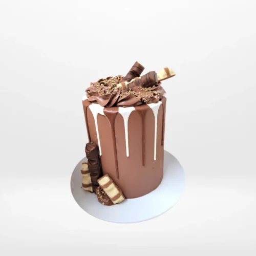 Chocolate Drip Cake from Cravery's cake shop Birmingham – A decadent creation perfect for any occasion.