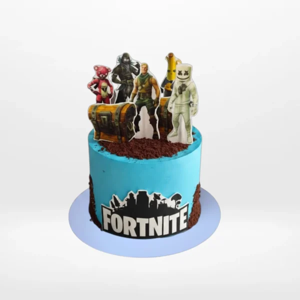 Fortnite Cake – A game-themed celebration cake from Cravery's cake delivery Birmingham service.