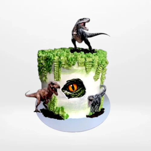 Jurassic Park Birthday Cake from Cravery’s birthday cakes Birmingham