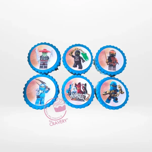 Ninja Cupcakes from Cravery's Cupcake Delivery Birmingham, bold, flavorful treats inspired by martial arts.