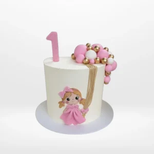 1st Birthday Cake Princes from Cravery’s birthday cakes delivered Birmingham