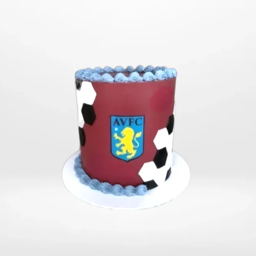 Aston Villa Birthday Cake from Cravery’s cake shop Birmingham