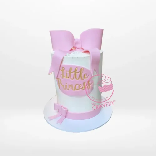Babyshower Cake In Pink from Cravery’s best bakery Birmingham