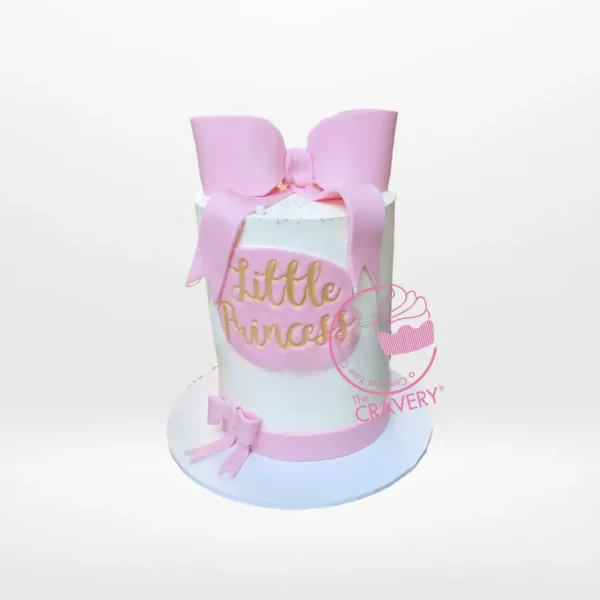 Babyshower Cake In Pink from Cravery’s best bakery Birmingham