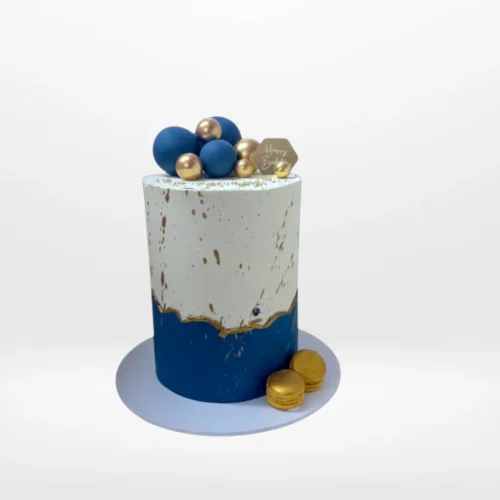 Birthday Blue Cake, cake Solihull